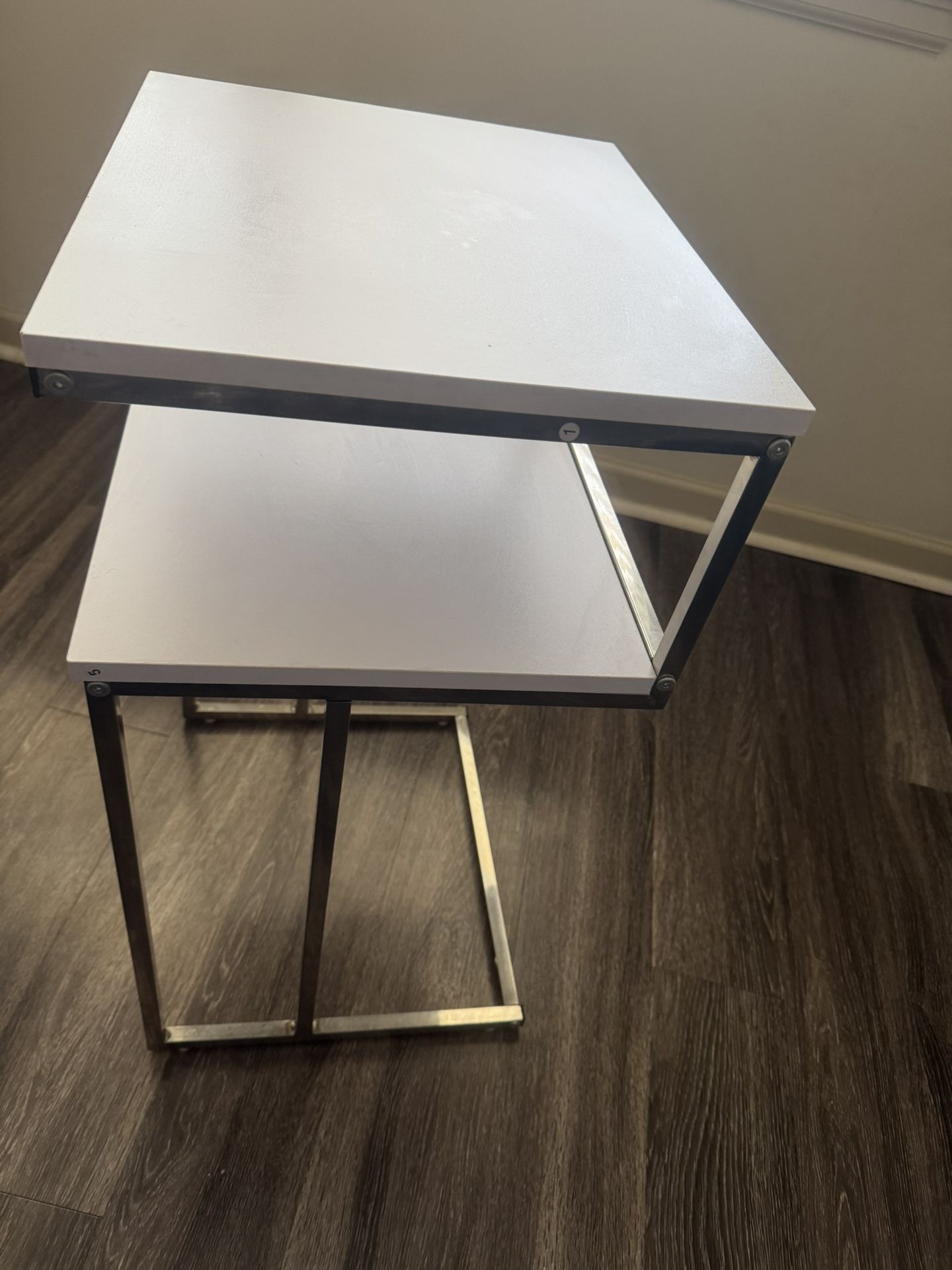 2 White Nightstands
