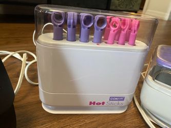 Hot sticks curling hair