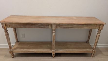 World Market Everett Long Foyer Table