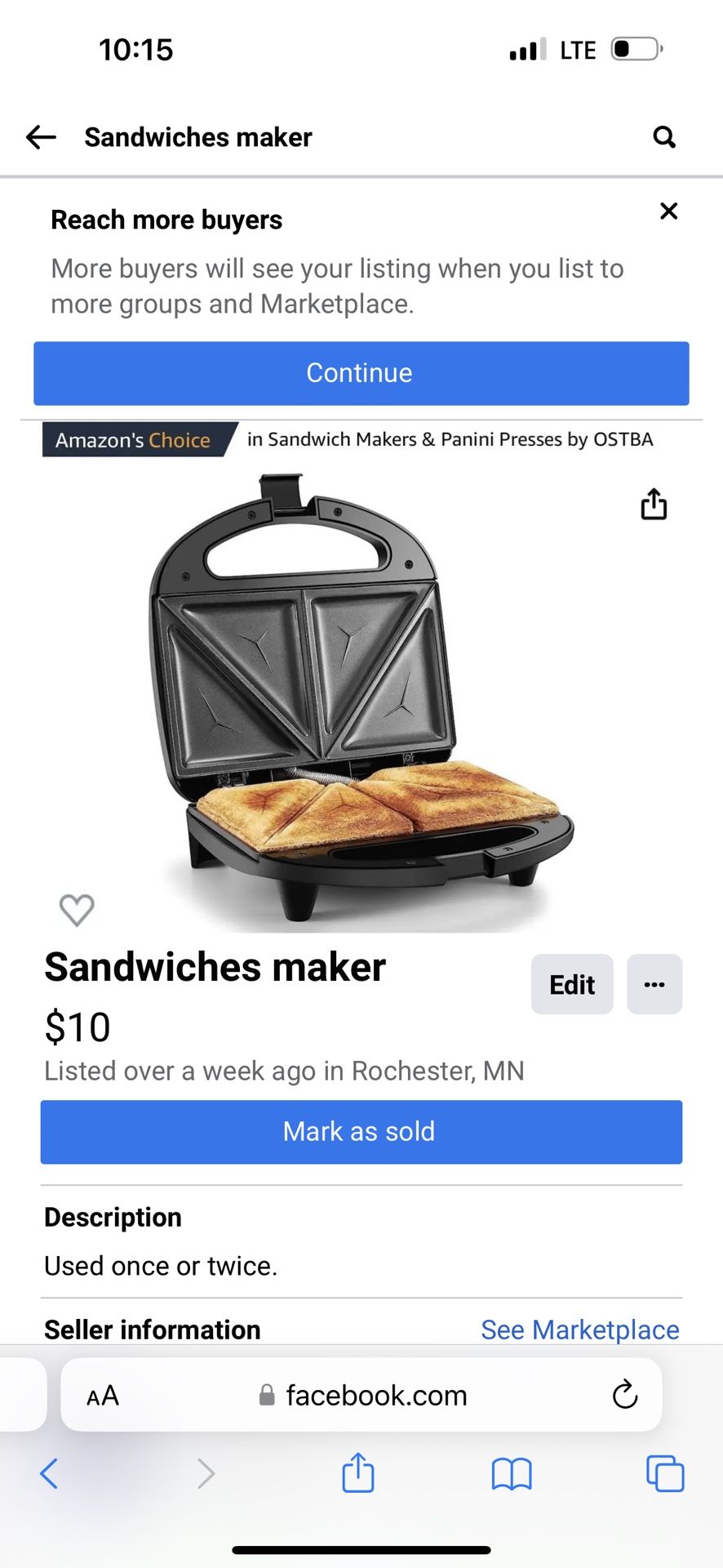 Sandwich Maker