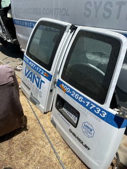 Chevy van Parts and Ram 3500 tool boxes and Rat Pack