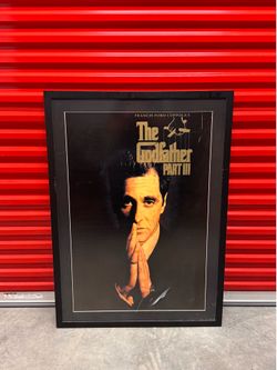The Godfather part three framed movie The Godfather part three Framed Art Decor
