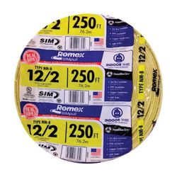 12/2 Romex electrical wire rolls