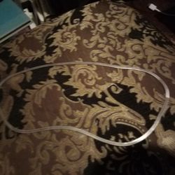 Silver Herringbone Necklace 