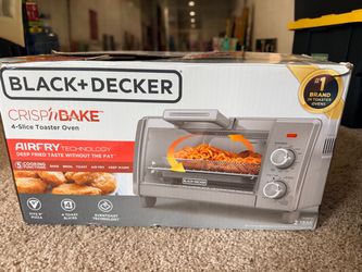 Black+Decker 4-Slice Crisp 'N Bake Air Fry Toaster Oven