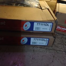 Duralast Brake Rotors  And Break Pads For A Mazda 3 