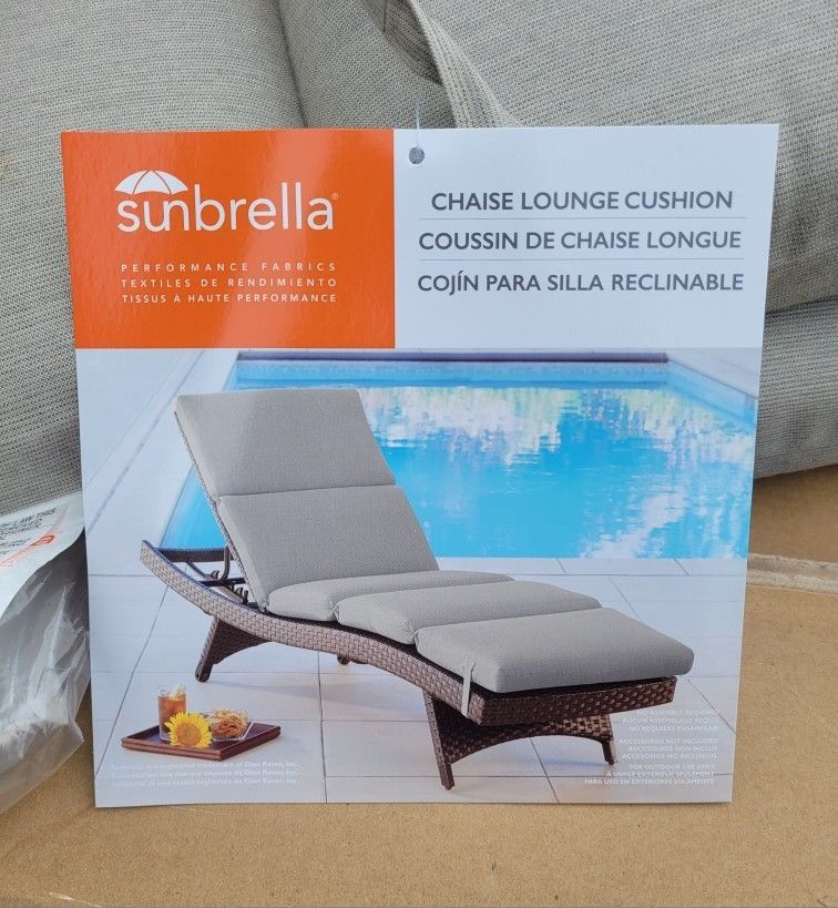 Chaise Lounge Cushions 2pk