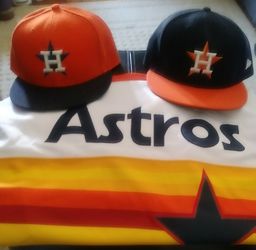 Houston Astros jersey and 2 hats for Sale in Bridgeport, CT - OfferUp
