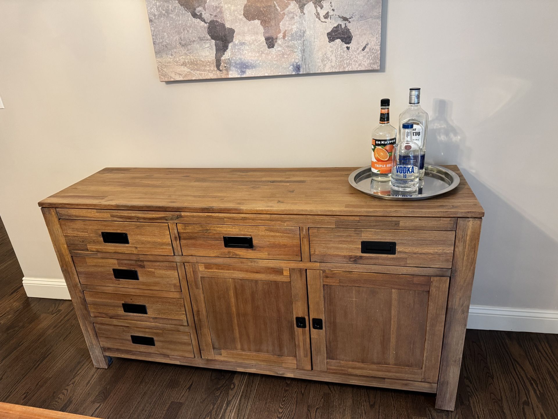 Solid Wood Sideboard