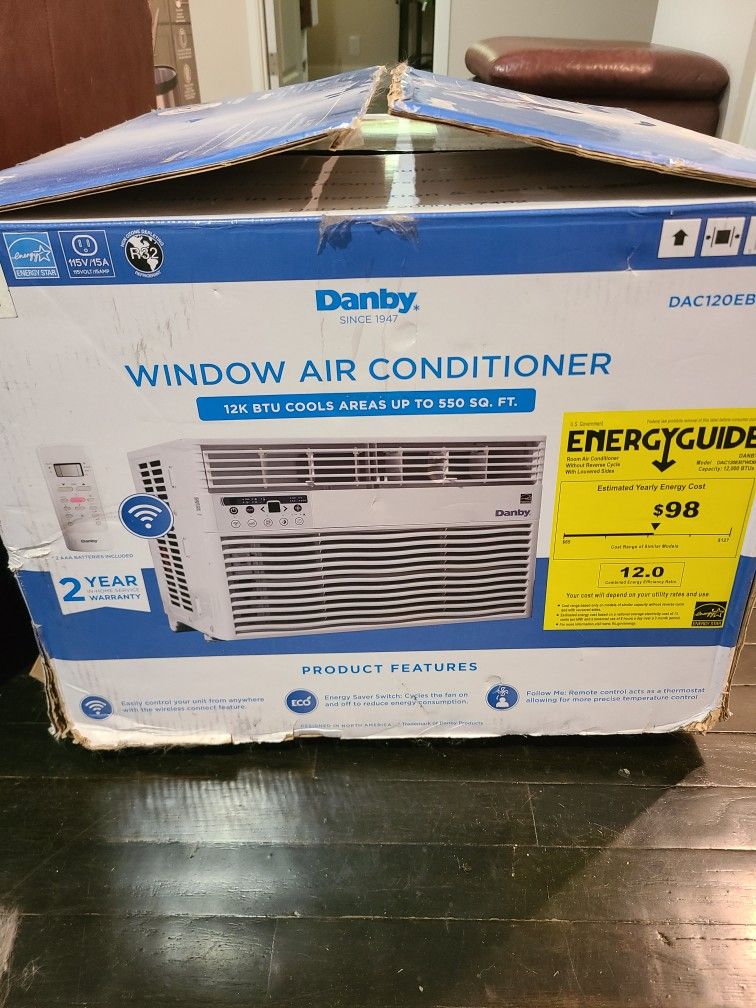 Danby 12k Window AC - Never Used