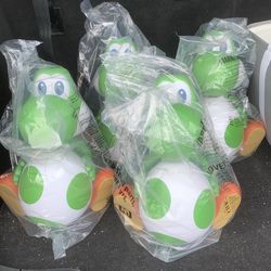 Exclusive Yoshi Popcorn Bucket Super Mario Galaxy Movie IN HAND SEALED PLASTIC