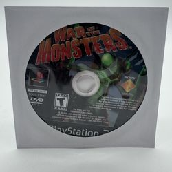 War of the Monsters (Sony PlayStation 2, 2003) PS2 Disc Only Tested