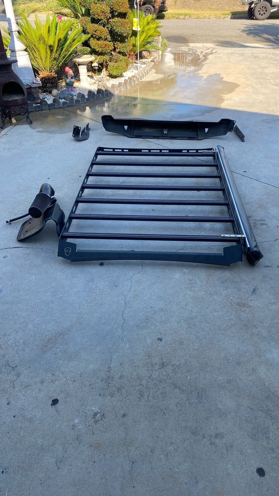 Jeep Cherokee XJ roof rack