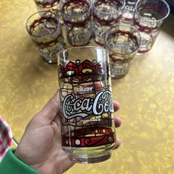 Vintage Coca Cola Glasses 