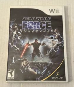 Star Wars The Force Unleashed Wii CIB