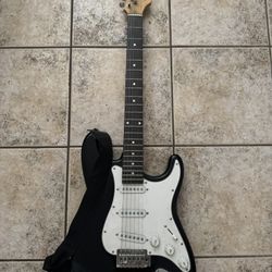 Black Electric Guitar