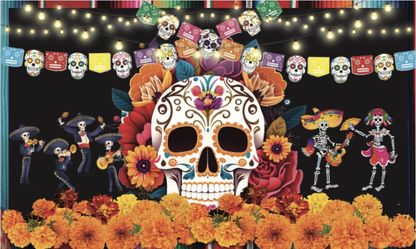 Dia De Los Muertos Banner