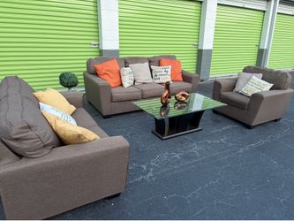 Brown Couch Set