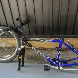 Diamond outlook frame with brakes and shift gears