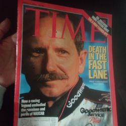 Time Magazine Dale Earnhardt Sr Tribute Issue - March 5, 2001