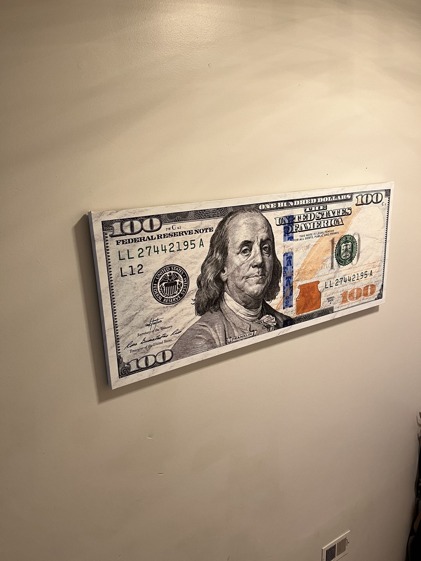Big Money Wall Art