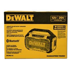 (NEW) DeWalt Jobsite Speaker ( Bluetooth )