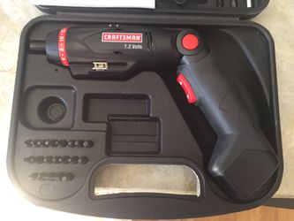 Craftsman 7.2 volt cordless screwdriver sale