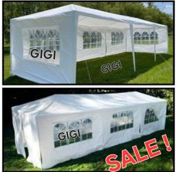 Canopy Party Tent Wedding party tent outdoor canopy tent with side walls white
FOR S@LE 30x10