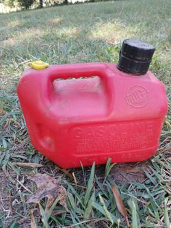 Plastic Gasoline Container