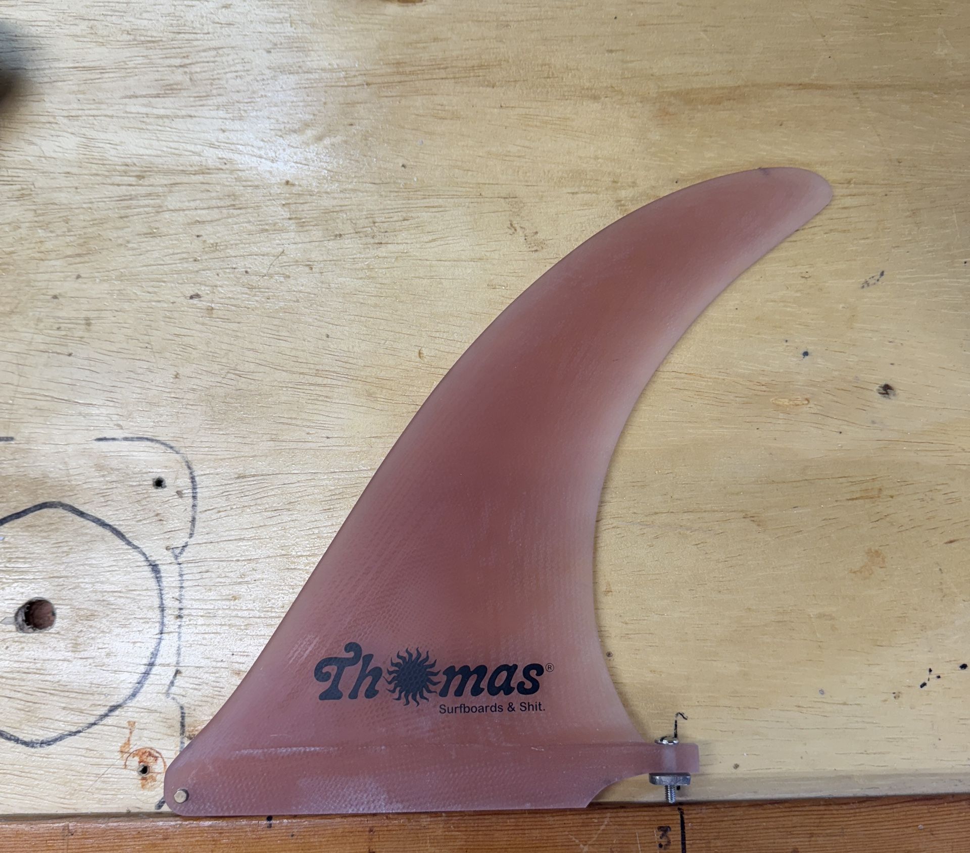 Thomas Bexon Bowl Cut Fin - 9 Inch