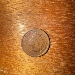 1895 Indian Head Cent 
