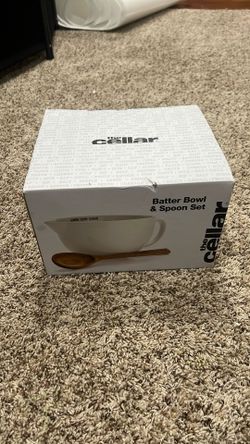 The Cellar Batter Bowl And Spoon Set 