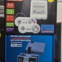 Mini NINTENDO & Mini SUPER NINTENDO  *** 620 JUEGOS EN MEMORIA CLASICOS