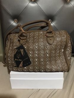 Beautiful rhinestone purse from Germany