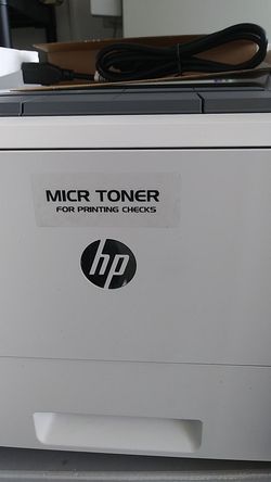 HP check printing printer with mago toner