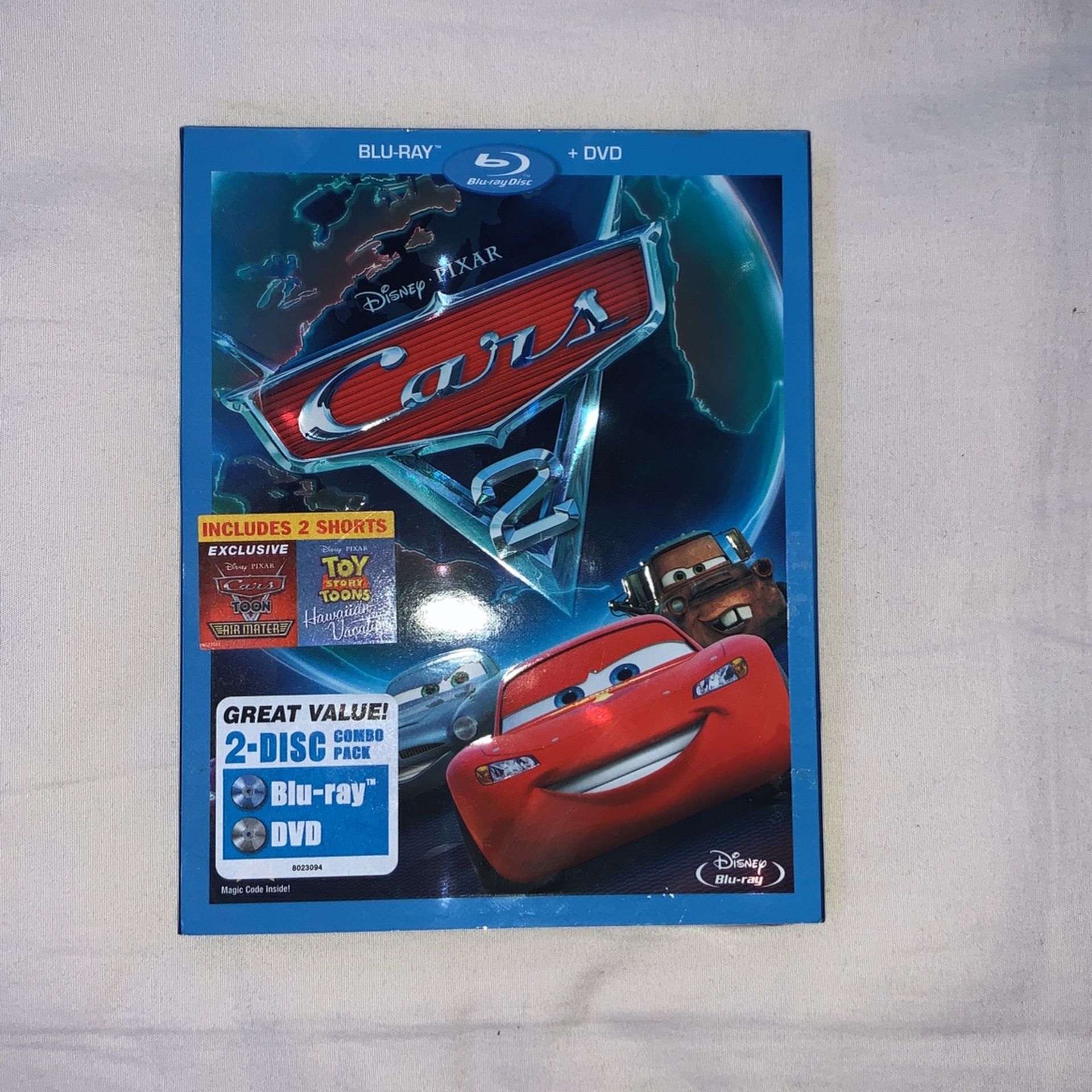 Cars 2 Blu-ray