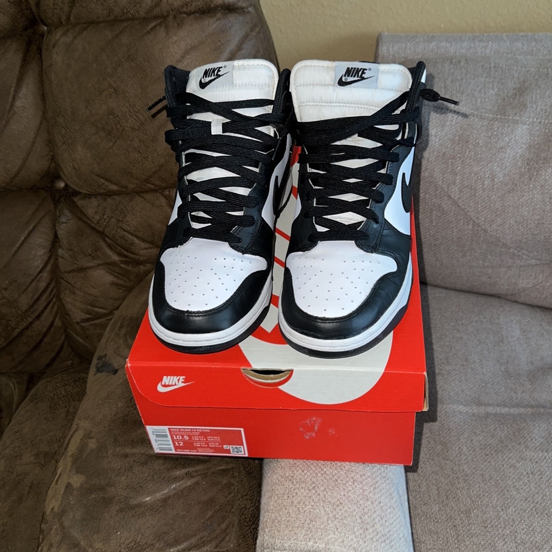 Nike Panda Dunks High