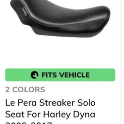 Le Pera Streaker Solo Seat For Harley Davidson Dyna