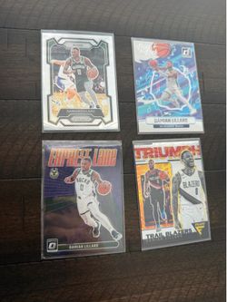 NBA Sports Cards  Damian Lillard