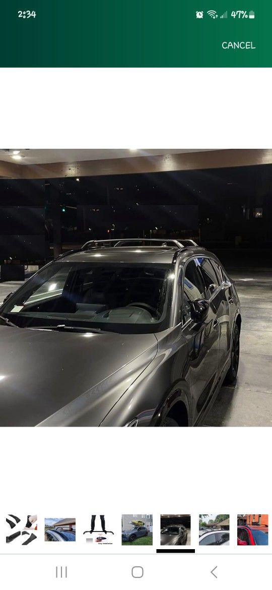 Mazda CX-5 Roof Rack Cross Bar Side Rails