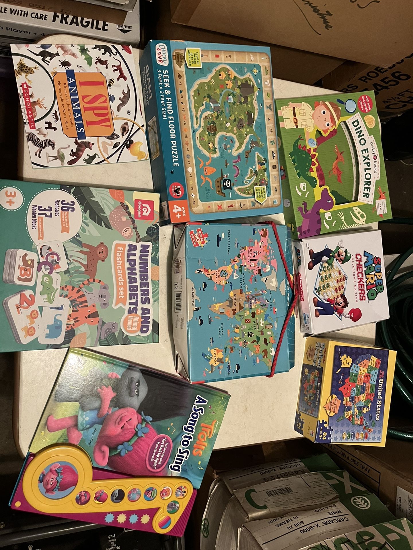 Books Puzzles Games Kids Toddler