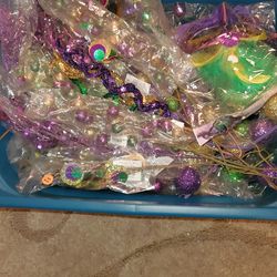 Mardi Gras decorations