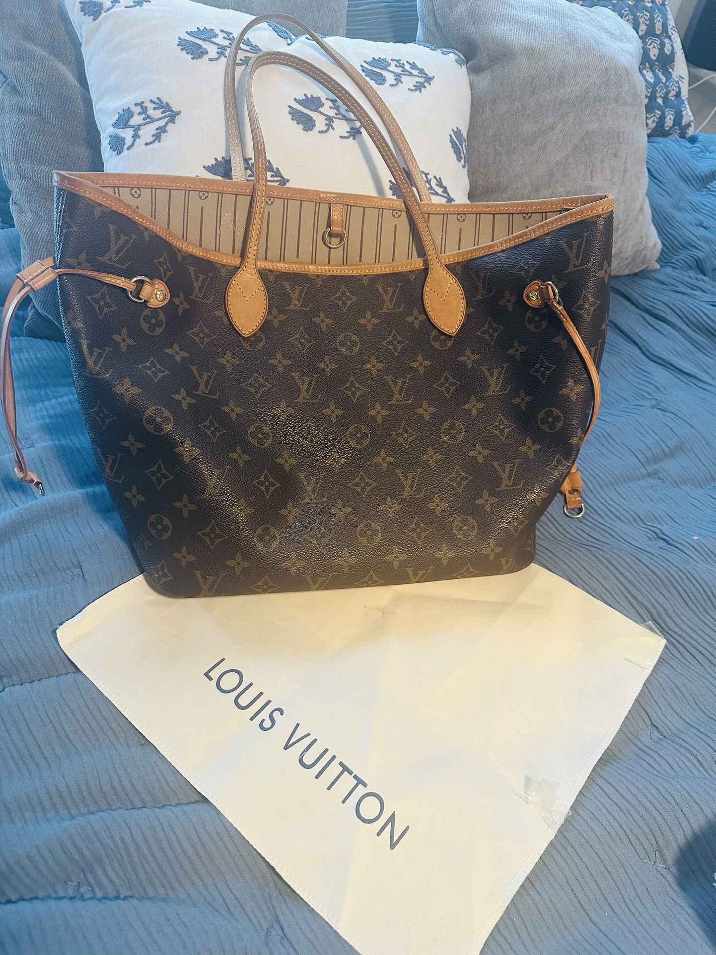 How to Spot Authentic LOUIS VUITTON NEVERFULL MM BAG & Where to FIND DATE  CODE! 