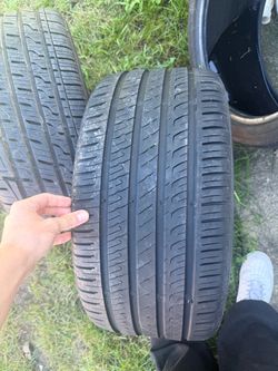 2 Barum Bravuris 5HM Tires 255/35R18 – Good Tread