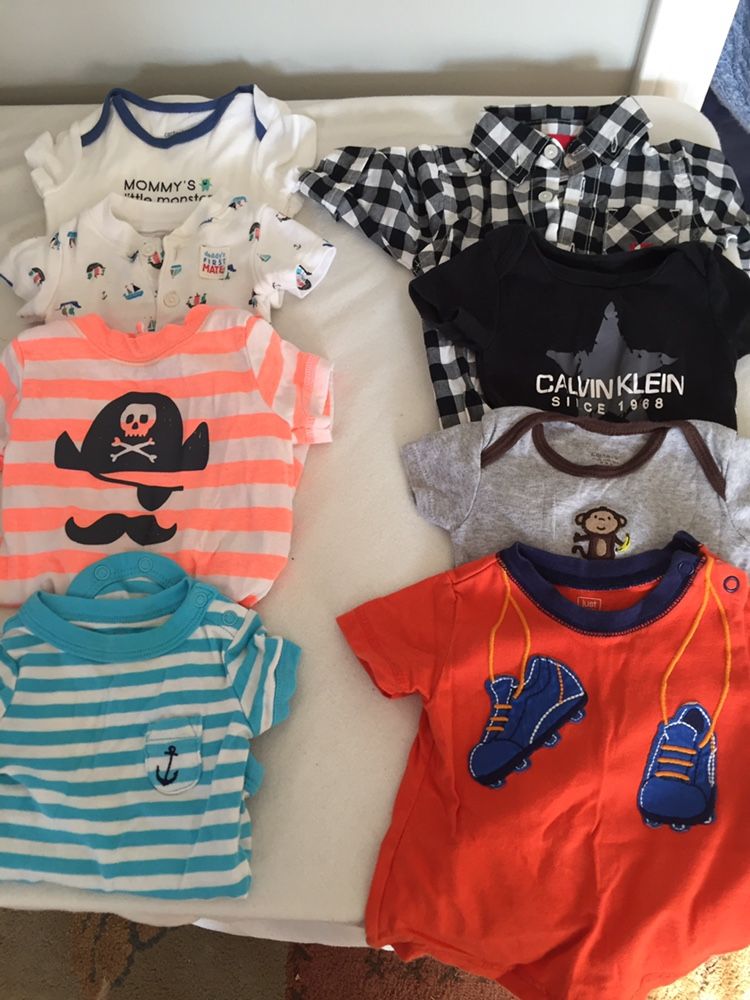 Collection Baby Boy 3 Month Clothing Pants, Onesies, Sleepers