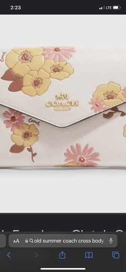 Coach Cross Body Purse