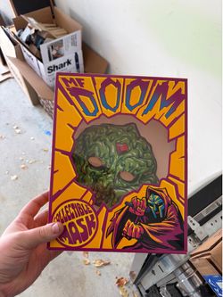 MF DOOM collectable Mask