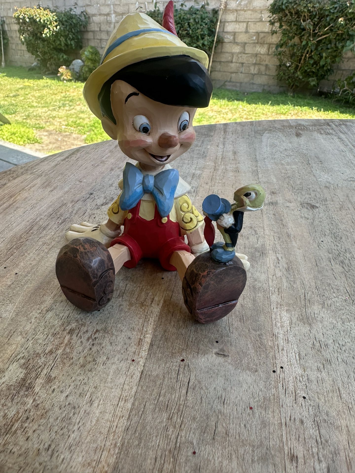 Jim Shore Disney Traditions Pinocchio And Jiminy Cricket Figurine