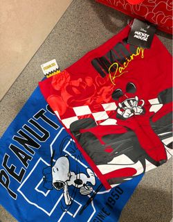 Brand new tube tops Mickey & snoopy