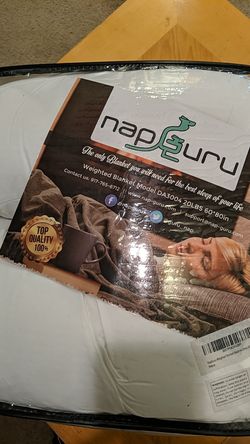 Nap Guru Luxury Queen 20lb weighted blanket